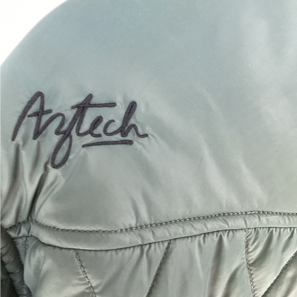 Men’s Aztech mountain green quilted jacket medium - Picture 6 of 6